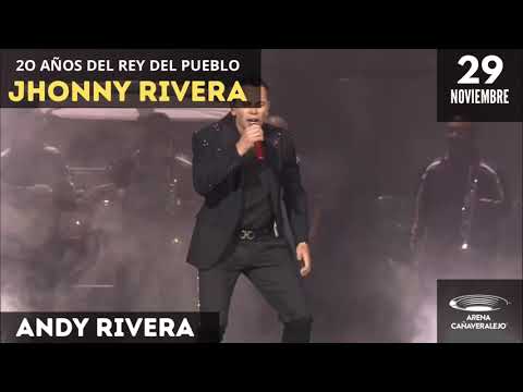 Jhonny Rivera en Concierto - Cali 29 de noviembre - Arena Cañaveralejo
