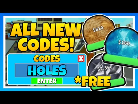 ALL NEW CODE IN HOLE SIMULATOR 🕳 -🎉 CODES UPDATE 🎉 | Roblox