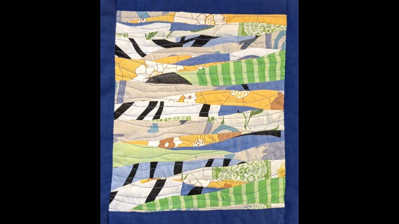 Priganart Wave Landscape Patchwork Technique