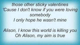 Linda Ronstadt - Alison Lyrics