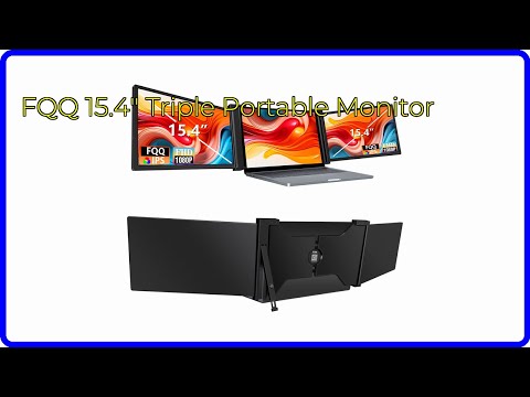 REVIEW (2025): FQQ 15.4" Triple Portable Monitor. ESSENTIAL details.