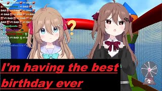 THE NEURO SISTERS GOT A BOUNCY CASTLE! :D