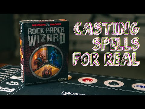 I CAST MAGIC MISSILE - Rock Paper Wizard Review and How To