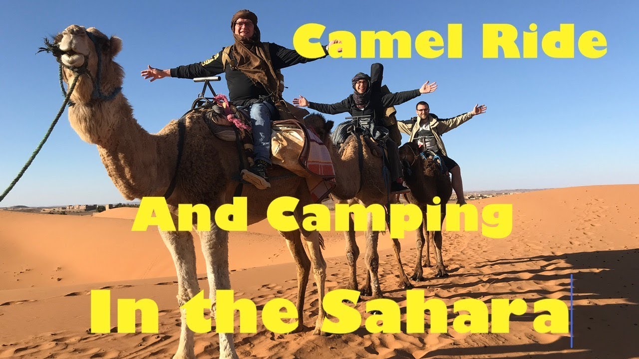 Morocco Adventure Riding Camels and Camping in the Sahara