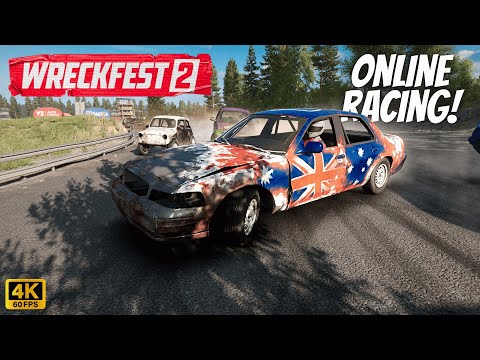 Wreckfest 2 Multiplayer racing!!! - AussieMultiClass - No Rules server