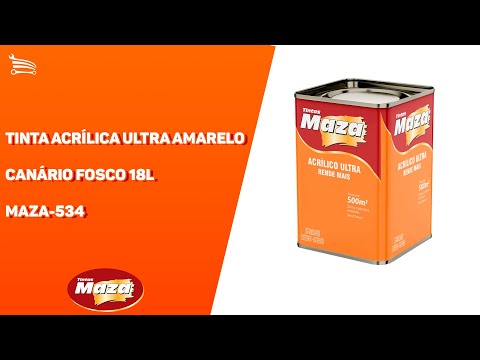 Tinta Acrílica Ultra Mel Fosco 3,6L  - Video