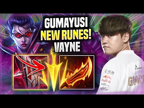 GUMAYUSI IS READY FOR VAYNE WITH NEW RUNES! - T1 Gumayusi Plays Vayne ADC vs Cassiopeia!