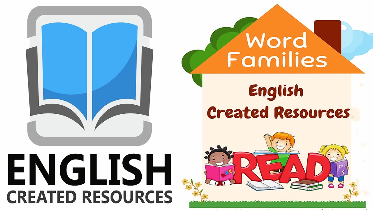 Word Families Worksheets English Created Resources