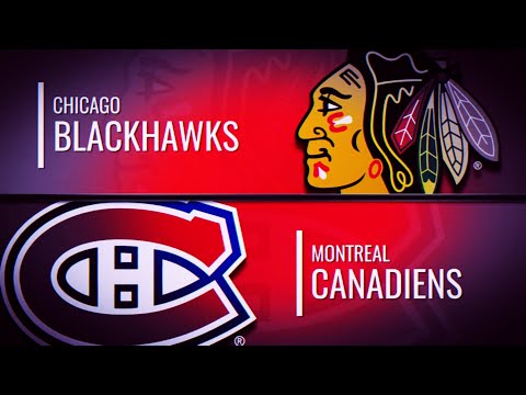 CHICAGO BLACKHAWKS VS MONTREAL CANADIENS 12/9/21
