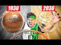 Dunk Contest Using 100 Years Of Basketballs