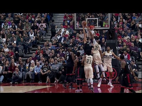 Raptors Highlights: Valanciunas One-Handed Slam - February 23, 2018
