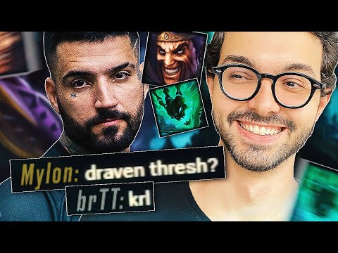 DRAVEN COM THRESH É A BOT LANE DE PRESSÃO ft. BrTT