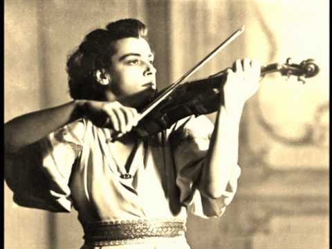 Ginette Neveu plays Tzigane by Ravel (vn/piano 1946)
