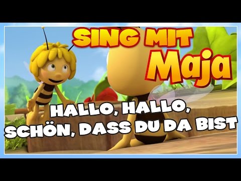 Sing mit der Biene Maja! ✿ Hallo, hallo, schön, dass du da bist! ✿