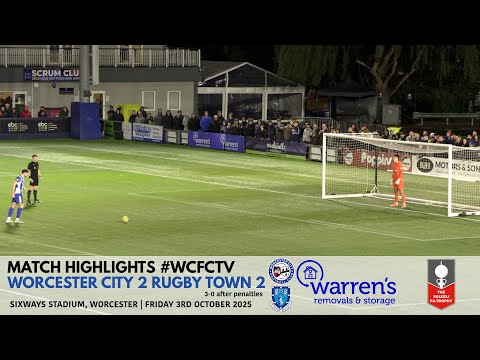 Worcester City 2 Rugby Town 2 | Isuzu FA Trophy 3rd Qualifying Round