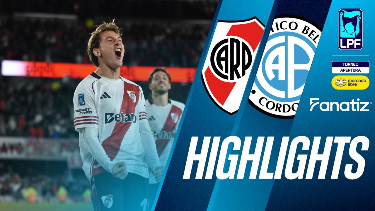 River Plate vs Club Atlético Belgrano Highlights