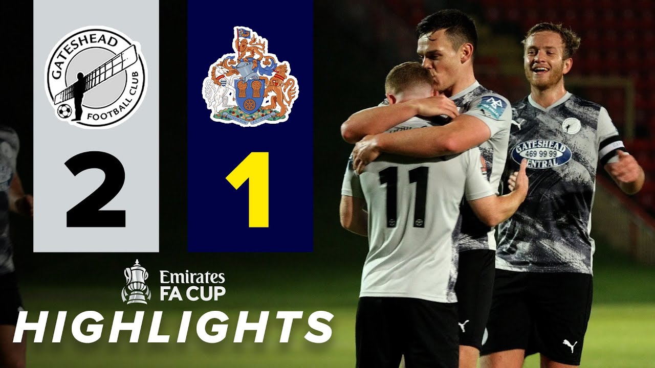 Campbell double sends Heed to Emirates FA Cup first round 🏆 | Gateshead 2-1 Altrincham | HIGHLIGHTS