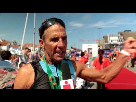 Dave Scott, "The Man" 59 of age finishes Ironman 70.3 Haugesund in under 5 hours!