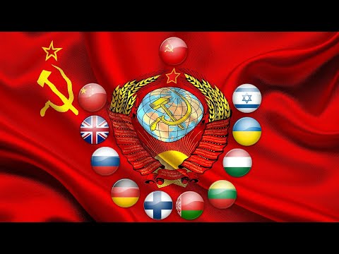 Anthem of the USSR (Soviet Anthem) in different languages of the world!