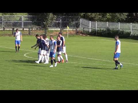 Mecz Błękitni Modlnica   Ts Węgrzce cz1 bramka na 1 0 Kamil Krzysztonek i Maciej Kawa