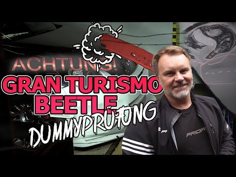 Dummy schrottet unsere Front vom Gran Turismo Beetle | Prior Design
