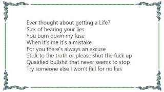 Entombed - Won't Back Down Lyrics