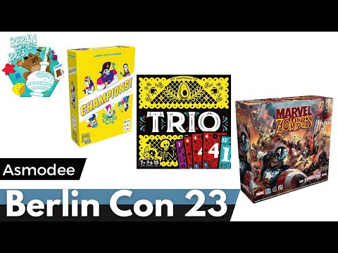 Champions! - Trio - Marvel Zombies - Asmodee –mit Peat - Berlin Con Studio
