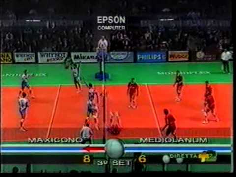 1991 MAXICONO MEDIOLANUM COPPA ITALIA SECONDA PARTE