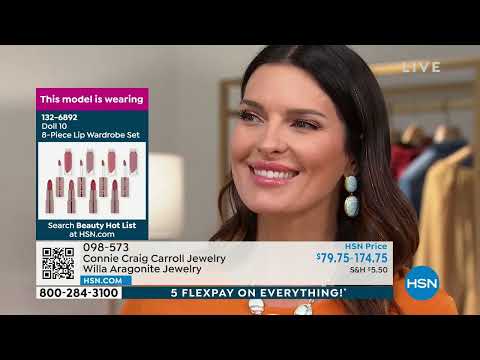 Connie Craig Carroll Jewelry Willa Aragonite Oval Ring