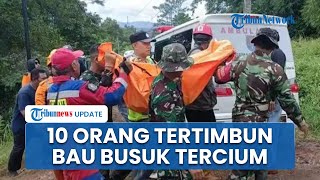 Tim SAR Temukan 13 Jasad Korban Longsor Cilacap: 10 Orang Masih Dicari, Bau Tak Sedap Mulai Tercium
