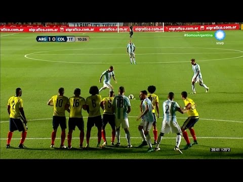 Argentina vs Colombia - Eliminatorias 2018 - Partido completo 1080p