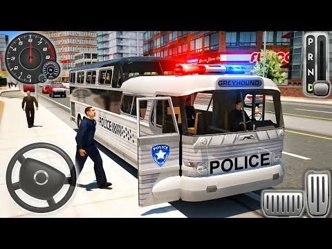 Police Bus Prison Driving 3D - Police Transport Drive Simulator - Android GamePlay