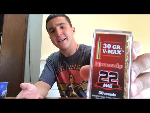 HORNADY V-MAX 22 MAGNUM (AMMO REVIEW)