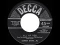 1955 Sammy Davis, Jr. - All Of You