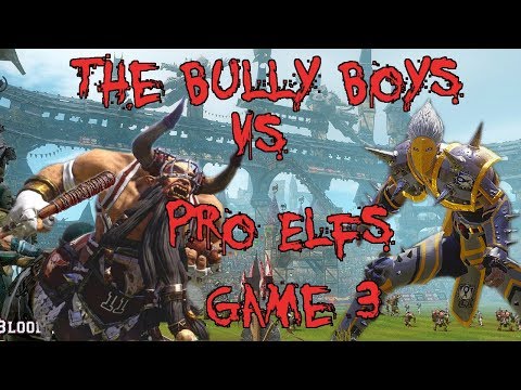 Blood Bowl 2: Chaos Dwarf Gameplay play through, with coaching tips. Game 3 Vs Pro Elves
