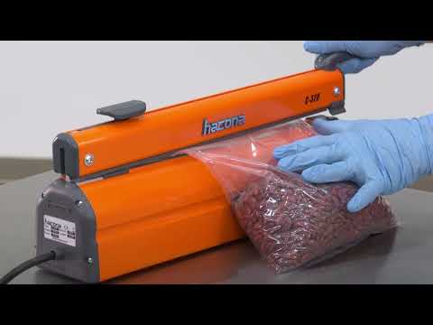 Deluxe Tabletop Impulse Sealer with Cutter - 16 Deluxe Tabletop Impulse Sealer with Cutter - 16