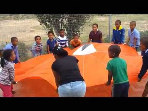 Including Parachute Play in the Life Skills Lesson (Right-ing)