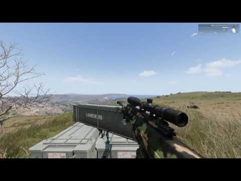 ARMA3 long range sniping 3010m