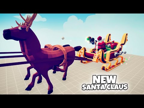 NEW SANTA CLAUS vs EVERY FACTION | TABS Totally Accurate Battle Simulator