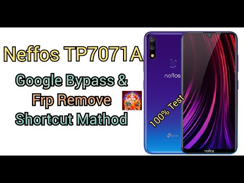 Neffos TA7071A Google Account & Frp ByPass Easy Test