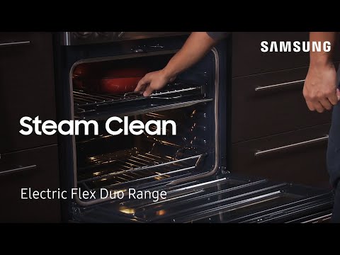 How to use the Steam Cleaning feature to clean your Oven | Samsung US