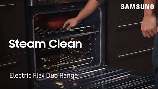 How to use the Steam Cleaning feature to clean your Oven | Samsung US