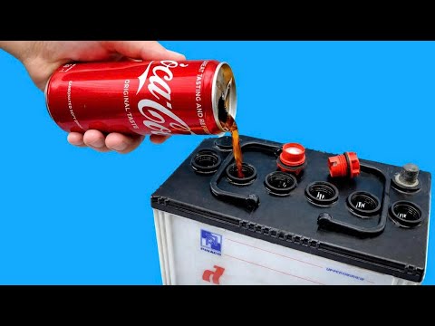 🔋 Car Battery Lasts Forever! Use Coca-Cola and Be Amazed by the Result!