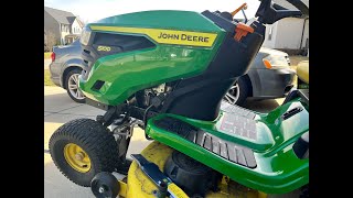How to Change Mower Blades on your John Deere S100