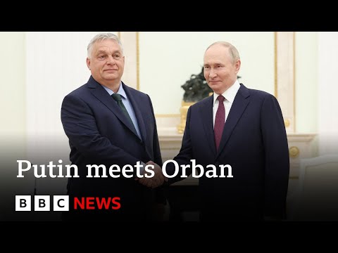 烏克蘭戰爭：歐盟對俄羅斯最友好的領導人在莫斯科會見普京 | BBC News (Ukraine war: EU's most Russia-friendly leader meets Putin in Moscow | BBC News)