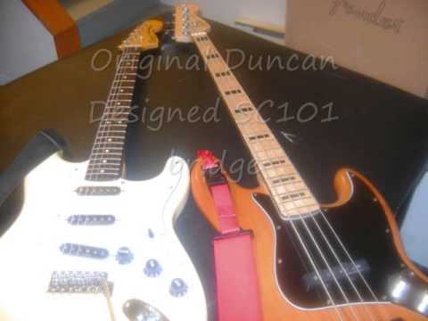 Duncan Designed SC 101 Bridge single coil VS Seymour Duncan JB jr Humbucker