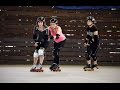 Studio Brussel: Linde krijgt haar eerste les Roller Derby