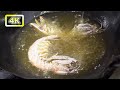 ALIEN SHRIMP(Mantis Shrimp) FRIED ALIVE [Thai Street Food]
