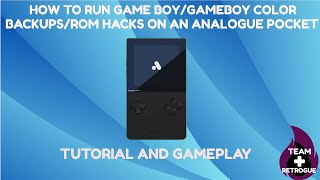 Play Game Boy Backups using the Analogue Pocket SD Card Slot