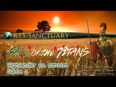 Fall of the Titans, R1: Highlander vs. simtom, Game 2 - Set vs. Zeus - Age of Mythology: The Titans